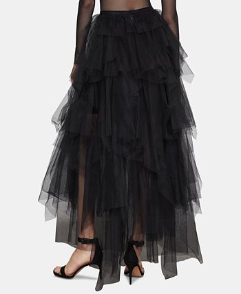 Tulle maxi skirt bcbg sale
