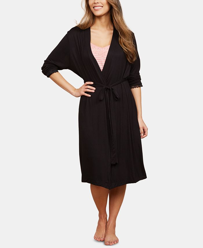 Motherhood Maternity Nursing Belted Robe Macy's