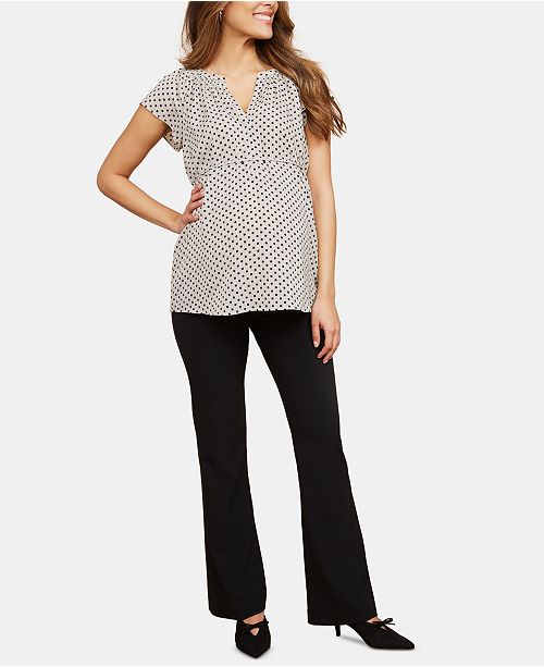 Motherhood Maternity Flared Dress Pants Maternity Women Macy's