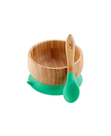Bamboo Suction Baby Bowl and Spoon