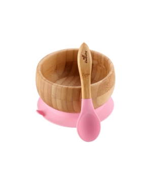 Avanchy Bamboo Suction Baby Bowl and Spoon