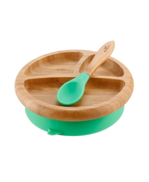 Avanchy Bamboo Baby Plate and Spoon