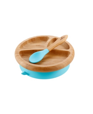 Avanchy Bamboo Baby Plate and Spoon