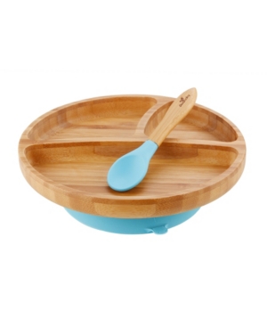 Avanchy Bamboo Toddler Plate and Spoon