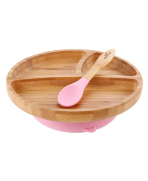 Avanchy Bamboo Toddler Plate and Spoon
