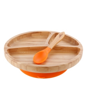 Avanchy Bamboo Toddler Plate and Spoon