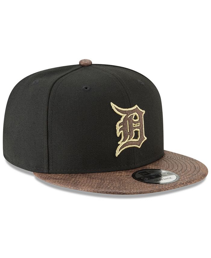 New Era Detroit Tigers Gold Snake 9FIFTY Snapback Cap - Macy's