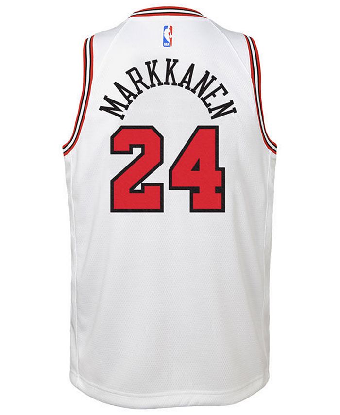 Nike Lauri Markkanen Chicago Bulls Association Swingman Jersey, Big ...