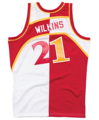 Maillot Swingman Dominique Wilkins Atlanta Hawks 1986-87, Mitchell & Ness, Taille S, Homme