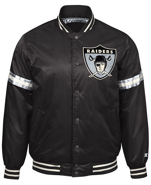 Starter Men's Oakland Raiders Legacy Varsity Jacket & Reviews - Sports ...