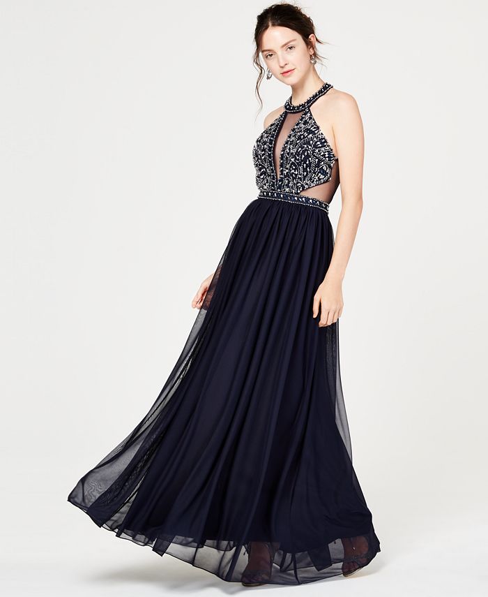 Macy's sequin hearts dress clearance