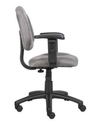 Deluxe Posture Chair W/ Adjustable Arms