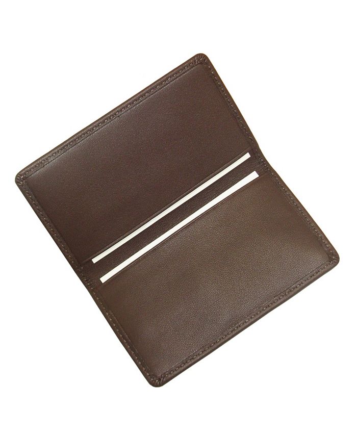 ROYCE New York Royce Slim Business Card Case in Genuine Leather Macy's
