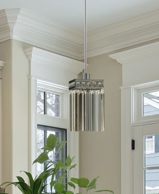 Bradford 6"W Crystal Pendant