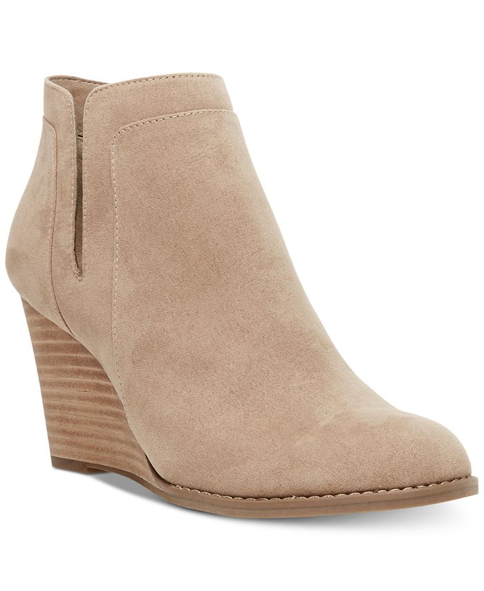 Madden Girl Greteel Wedge Booties Macy s