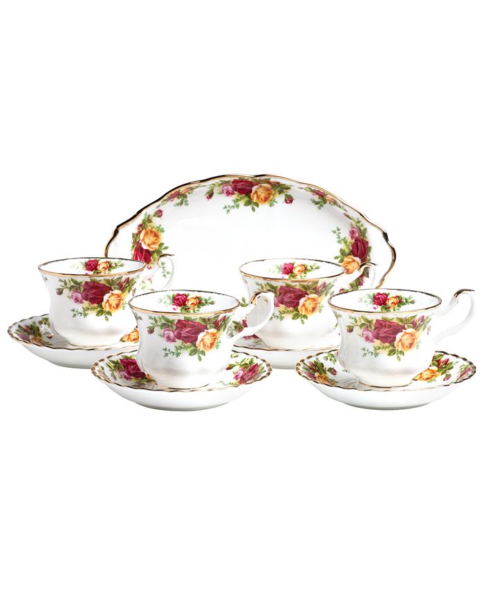 Royal Albert - Old Country Roses 9 Piece Hostess Set