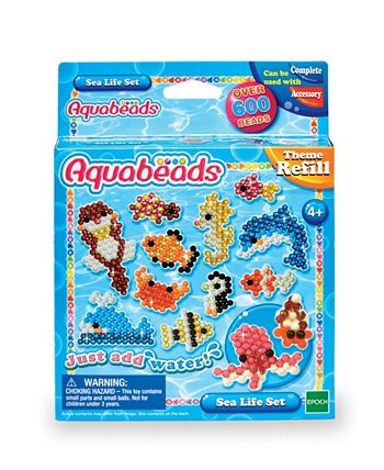 Fundamental Toys Aquabeads - Solid Beads, White - Macy's