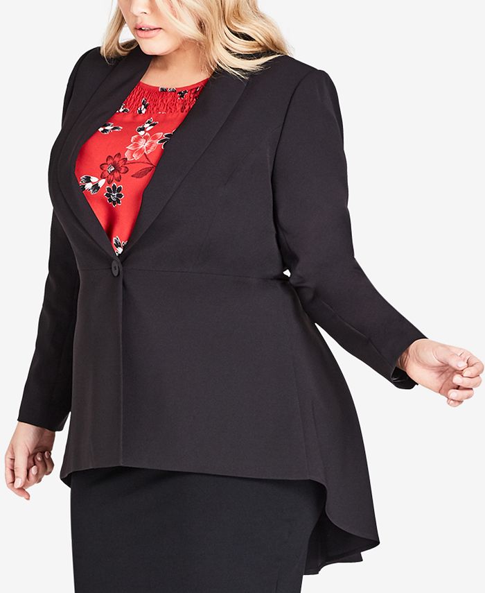 Women's plus size tailcoat on sale