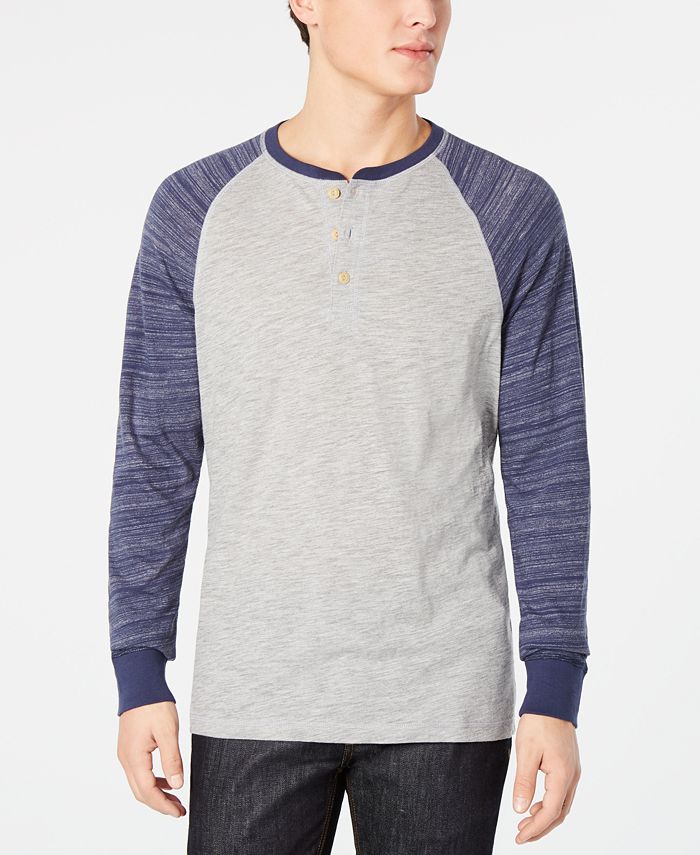 American Rag Men's Raglan Henley, Created for Macy's Macy's