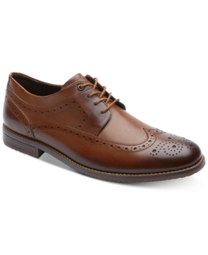 image of Rockport Men-s Style Purpose 3 Wingtip Oxfords Men-s Shoes