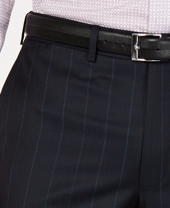 DKNY Men's Modern-Fit Pinstripe Pants & Reviews - Pants - Men - Macy's