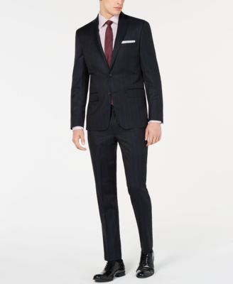 DKNY - Men's Modern-Fit Pinstripe Suit Separates