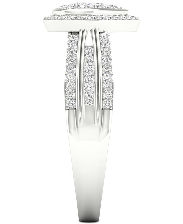 Macy's diamond outlet heart ring