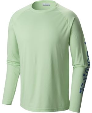 COLUMBIA MEN'S PFG BIG & TALL TERMINAL TACKLE LONG-SLEEVE T-SHIRT