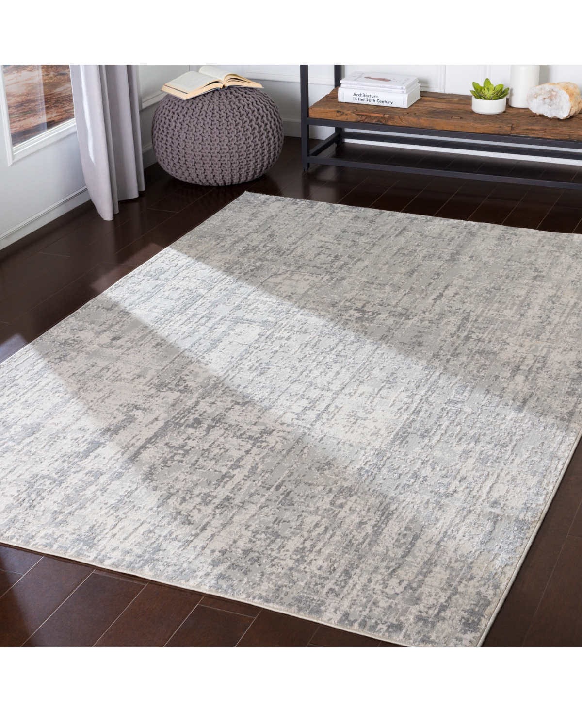 Livabliss Aisha Ais-2305 Light Gray 9'3" X 12'3" Area Rug In Light Gray