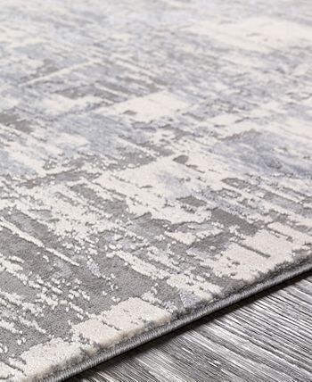 Surya - Alpine ALP-2301 Medium Gray 6'7" x 9'6" Area Rug