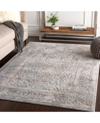 Surya Alpine ALP-2307 Light Gray 6'7" x 9'6" Area Rug