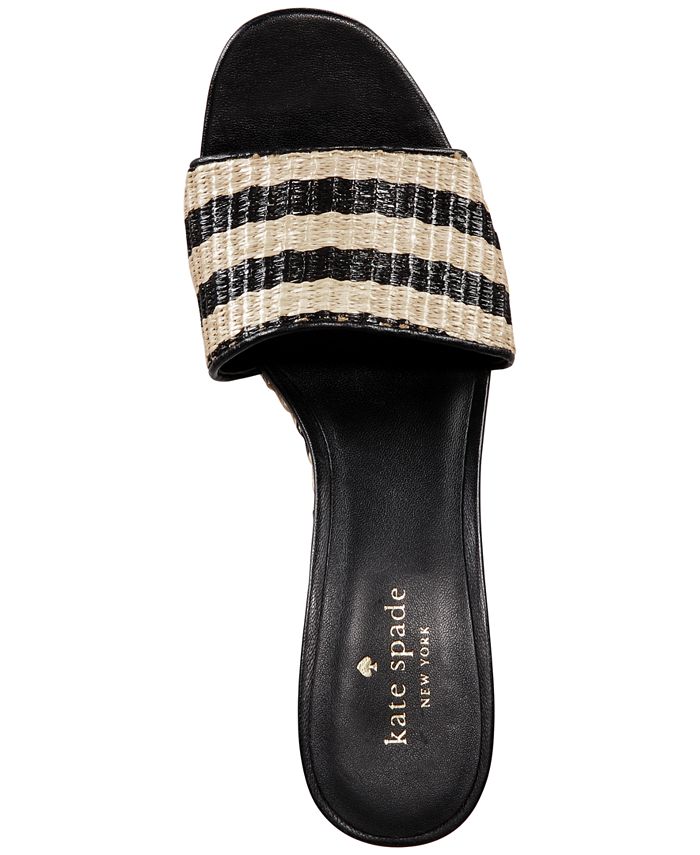 kate spade white wedges