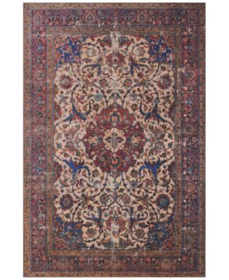 Loloi II - Loren LQ-11 Sand/Multi 2'6" x 7'6" Runner Area Rug