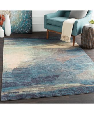 Felicity FCT-8000 Sky Blue 4' x 6' Area Rug