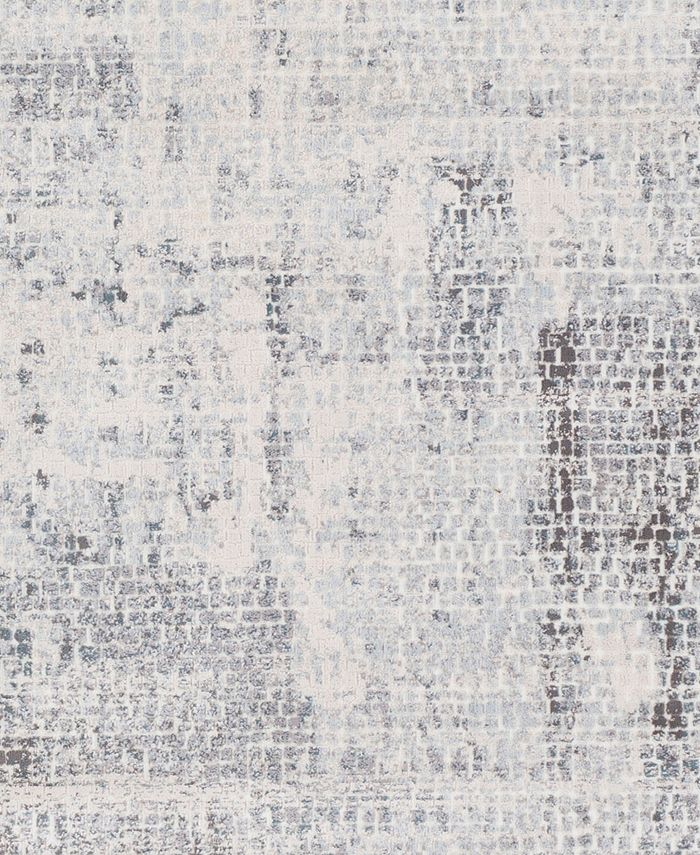 Surya Genesis GNS2306 Silver Gray 18" Square Swatch Macy's