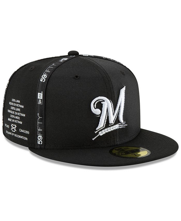 New Era Milwaukee Brewers Inside Out 59FIFTY-FITTED Cap - Macy's