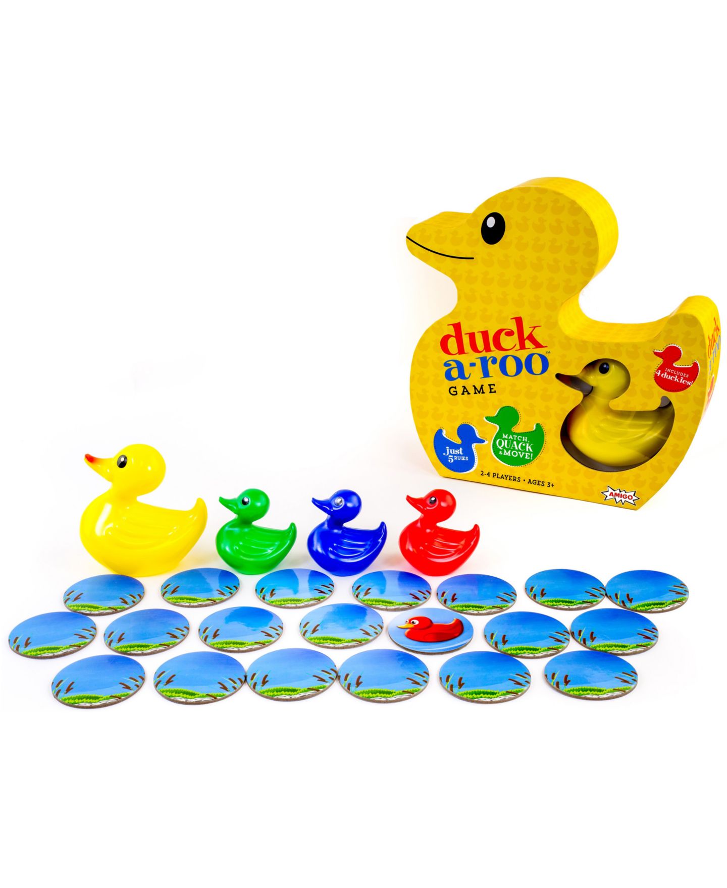 Детская настольная игра Amigo Duck-A-Roo Board Game, Ages 3+ — фото 5
