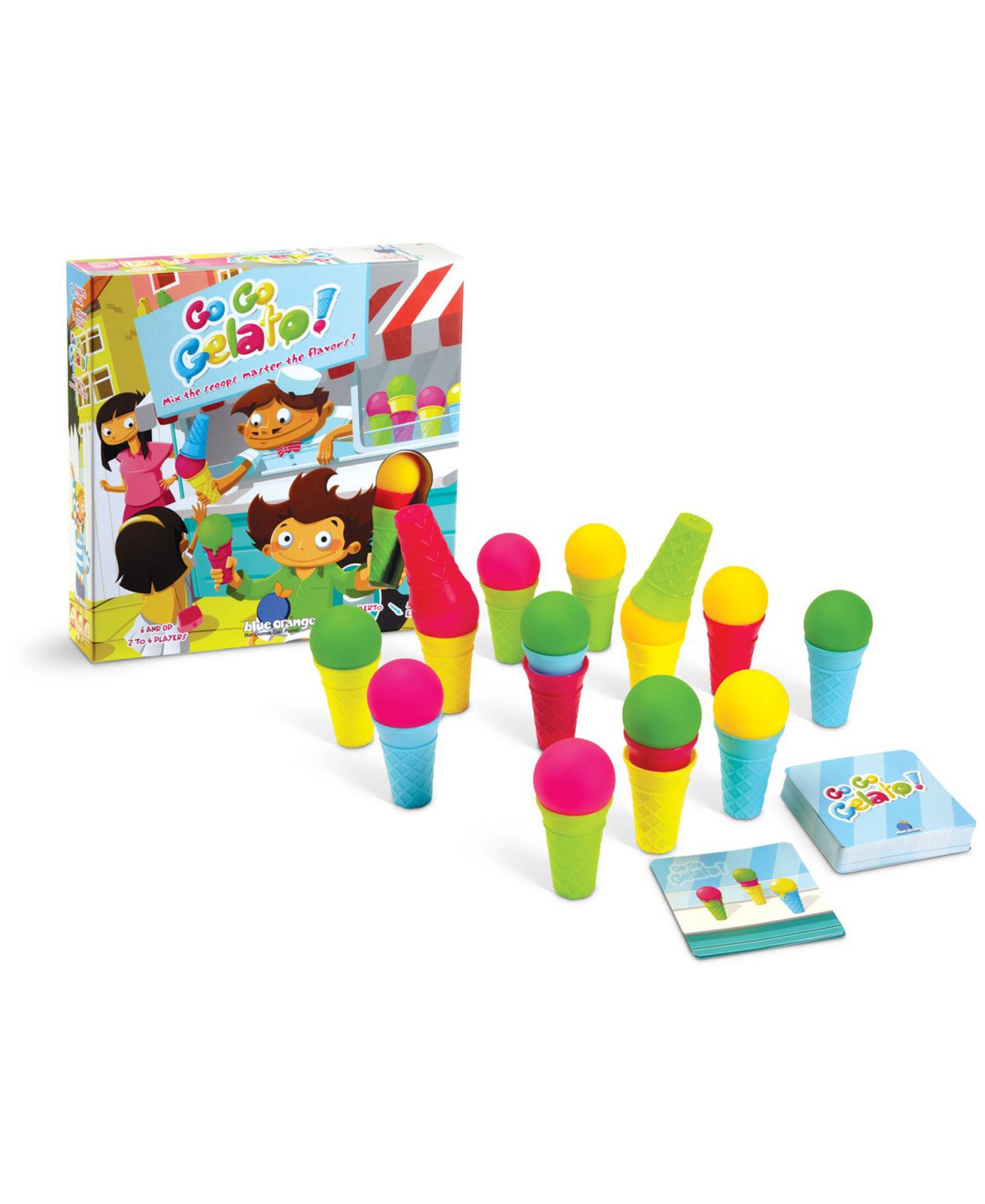 Семейная настольная игра Blue Orange Games Go Go Gelato Party, от 6 лет — фото 2