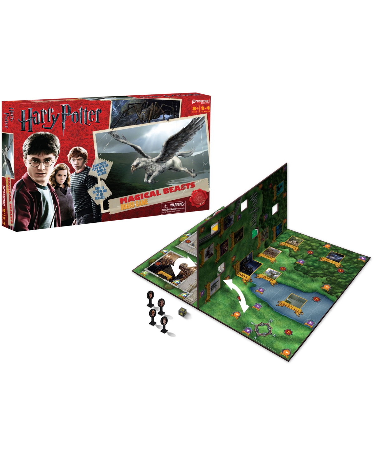 Shop Goliath Games Harry Potter Magical Beasts Board Game In Multi