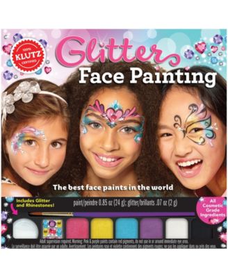 Glitter Face Painting