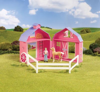 BREYER Stablemates Horse Crazy Pocket Barn - Macy's