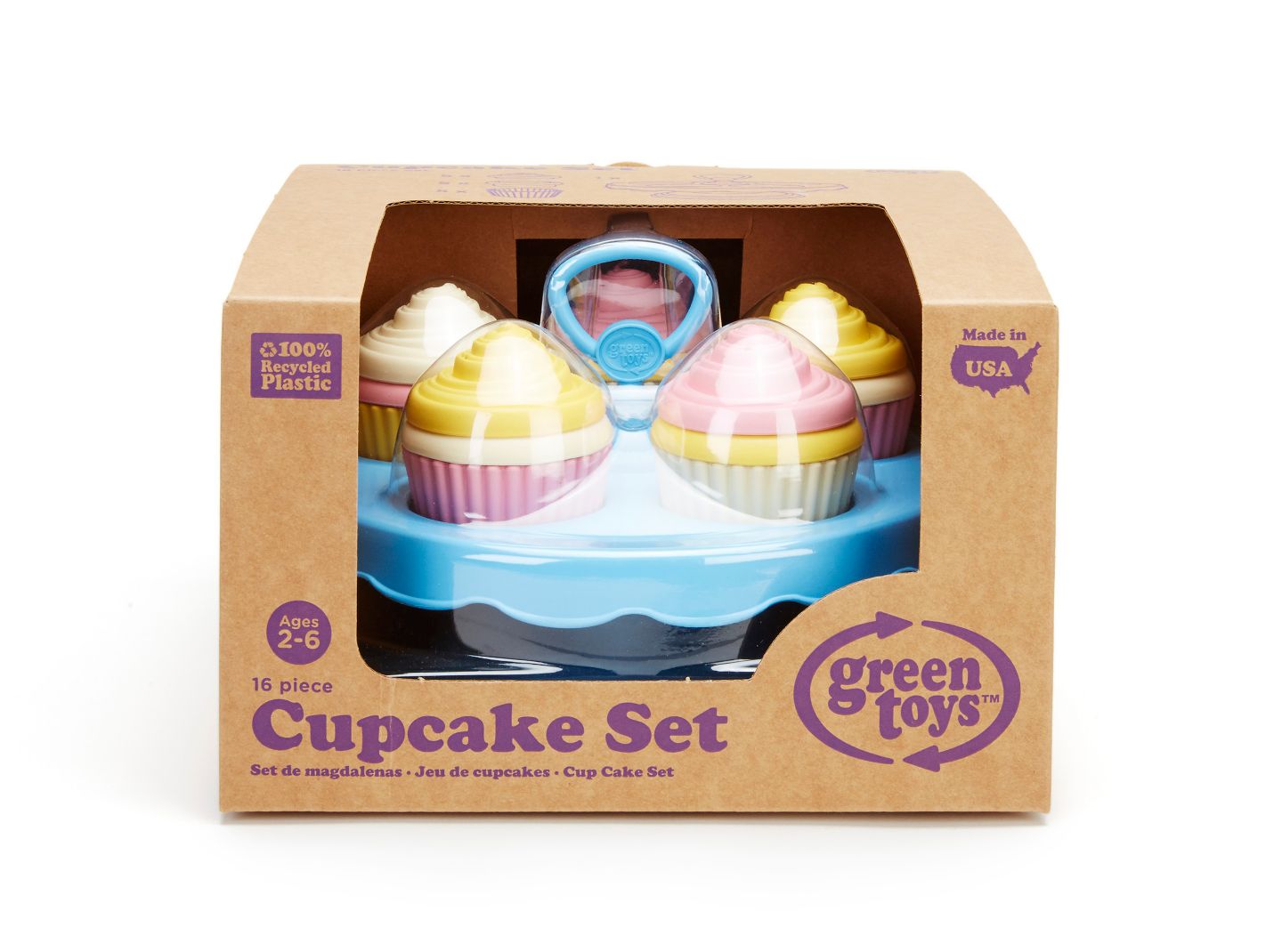 Детские игрушки Green Toys Cupcake Set — фото 2