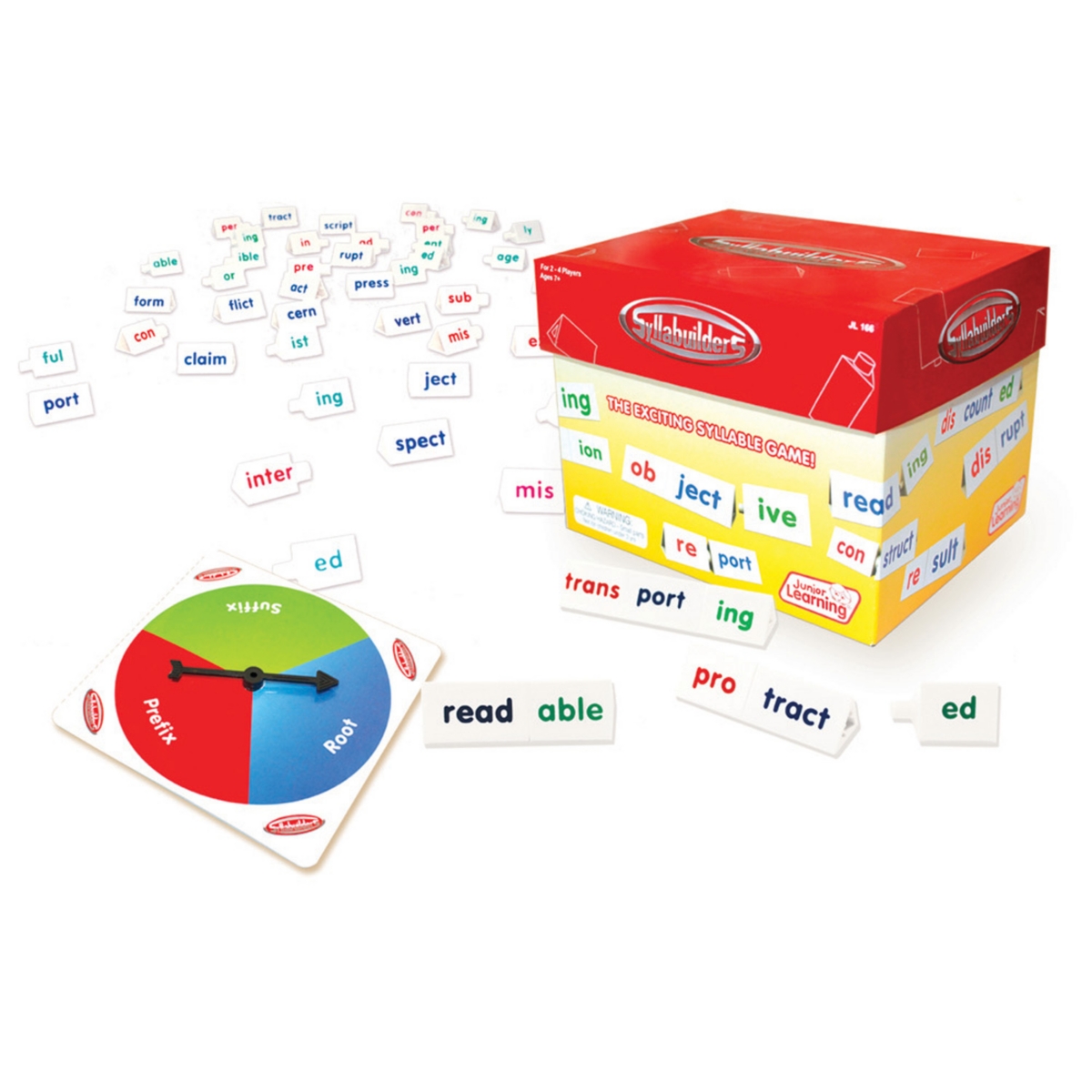 Junior Learning Kids' Syllabuilders The Exciting Syllable Game In Multi