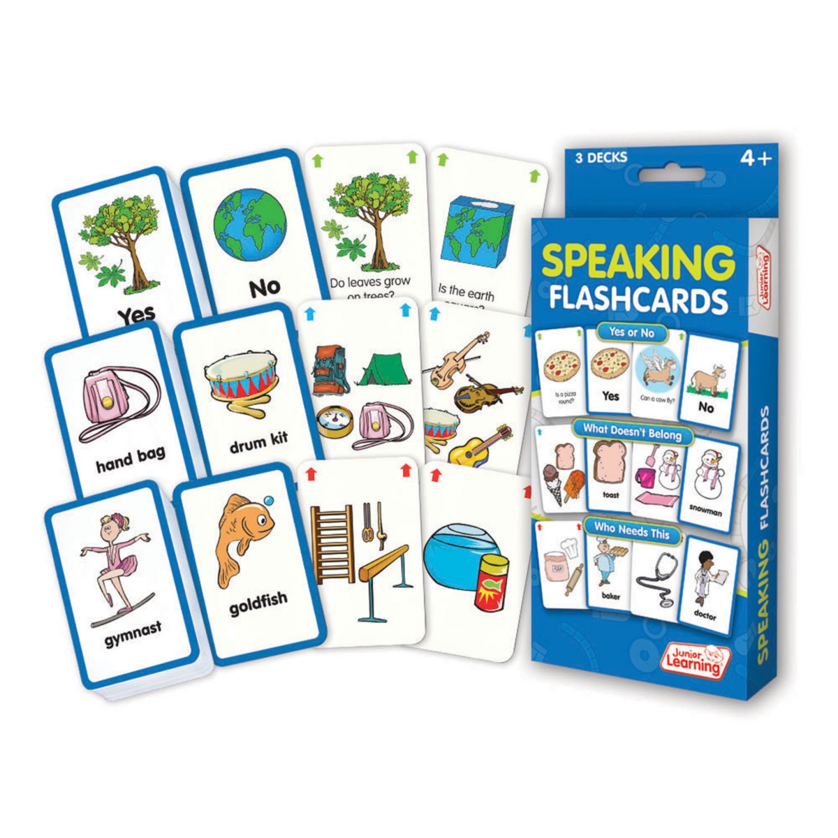 Junior Learning Kids' Speaking Flashcards In Multi