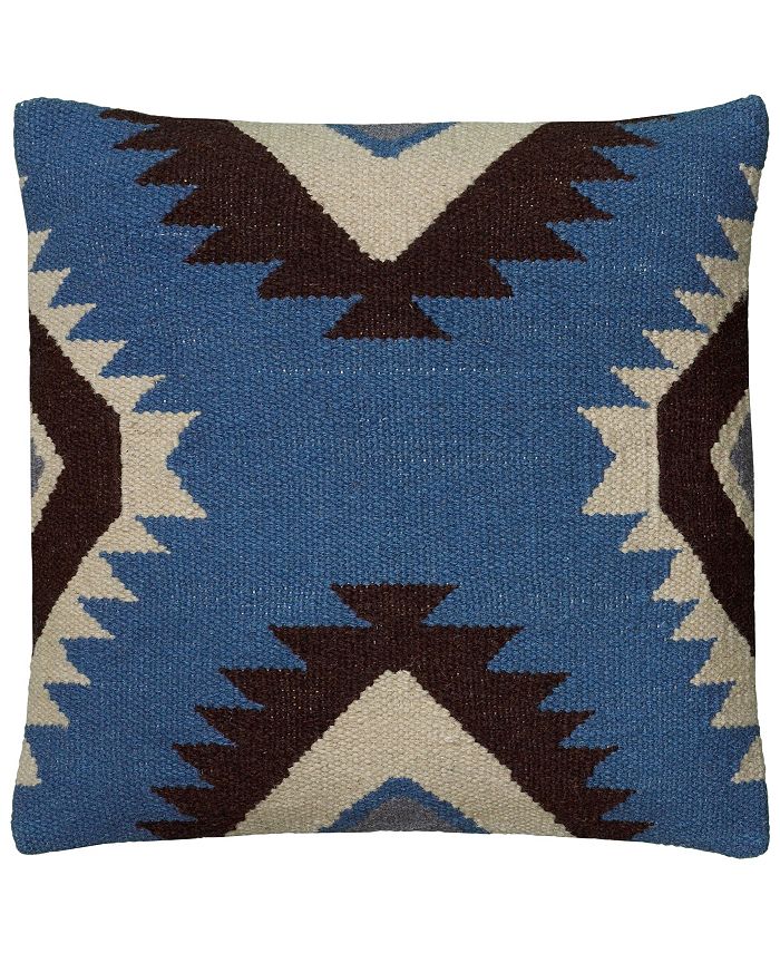 Rizzy Home 18" x 18" Large x shaped motif across center Down Filled