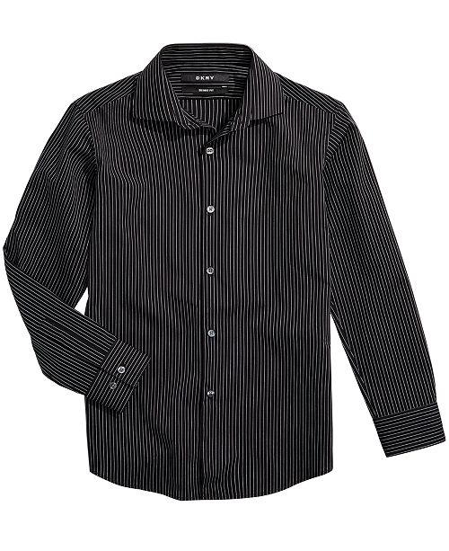 Dkny Big Boys Striped Dress Shirt Reviews Shirts Tees Kids