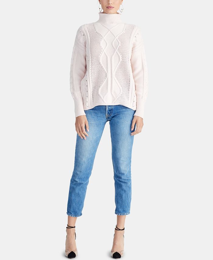 RACHEL Rachel Roy Chunky Cable Knit Sweater Created for Macy s