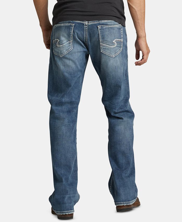 Silver Jeans Co. Men's Gordie Loose Straight-Fit Jeans - Macy's