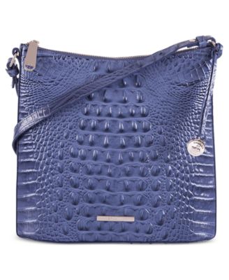 purple brahmin purse