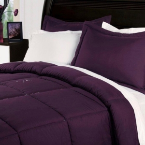 Lotus Home Water and Stain Resistant Microfiber Comforter Mini Set